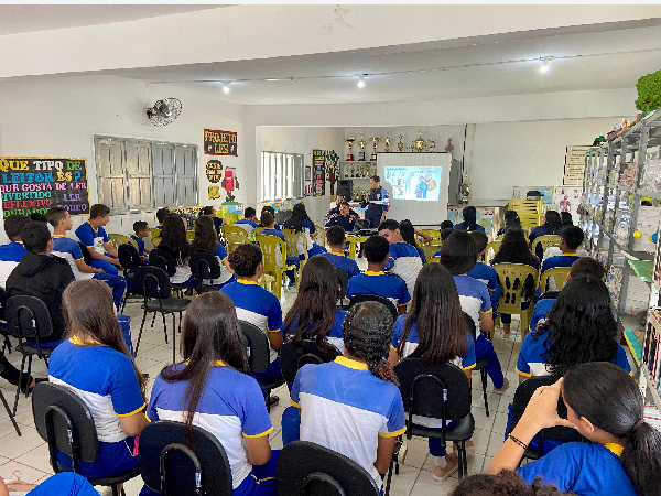 Ação do Programa Saúde na Escola na Escola Municipal Nestor Marinho: Educação e Saúde unidas pela segurança das crianças