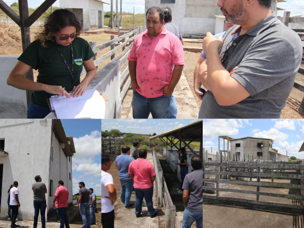 Prefeitura de Nova Cruz/RN recebe equipe técnica da Emater para vistoria no Matadouro Público